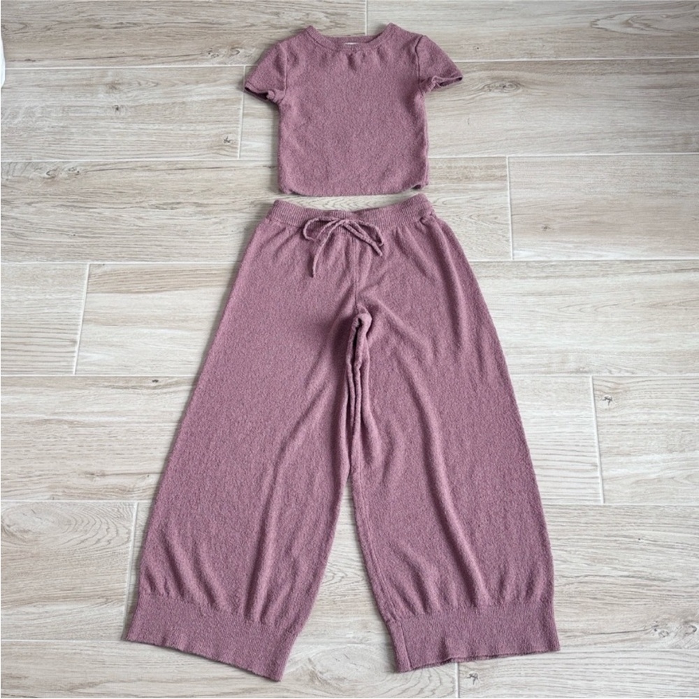 Free people Set - XS Short Sleeve Top & Wide Leg Pants